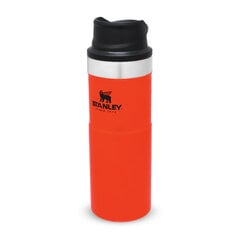 Terminis puodelis The Trigger-Action Travel Mug Classic 0,47L oranžinis kaina ir informacija | Termosai, termopuodeliai | pigu.lt