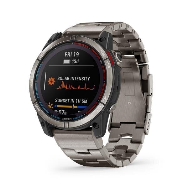 Garmin quatix® 7X Solar Titanium kaina ir informacija | Išmanieji laikrodžiai (smartwatch) | pigu.lt