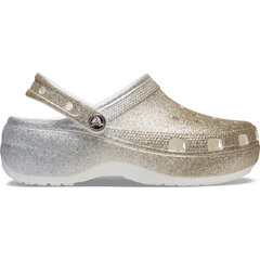 Šlepetės moterims Crocs™ Classic Platform Ombre Glitter Clog Women's 200401, įvairių spalvų kaina ir informacija | Šlepetės moterims | pigu.lt