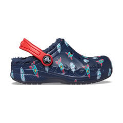 Детские тапочки Crocs™ Baya Lined Printed Clog Kid's 207653 201444 цена и информация | Детские тапочки, домашняя обувь | pigu.lt