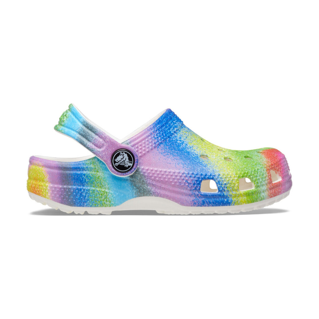 Crocs™ šlepetės vaikams Classic Spray Dye Clog Kid's 208094 201927, įvairių spalvų kaina ir informacija | Šlepetės, kambario avalynė vaikams | pigu.lt