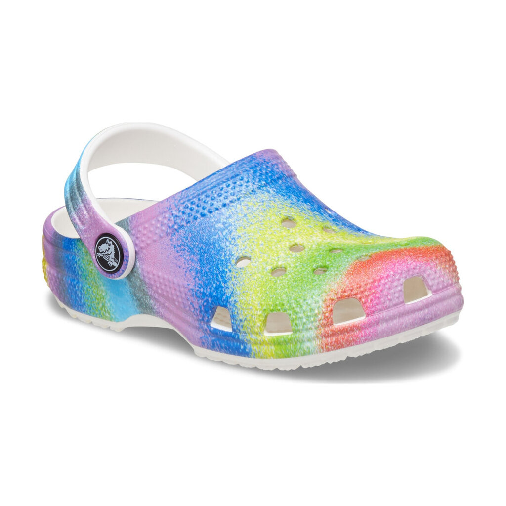 Crocs™ šlepetės vaikams Classic Spray Dye Clog Kid's 208094 201927, įvairių spalvų kaina ir informacija | Šlepetės, kambario avalynė vaikams | pigu.lt