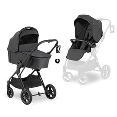 Hauck universalus vežimėlis Vision X Set 2in1, Melange Black kaina ir informacija | Hauck Vaikams ir kūdikiams | pigu.lt