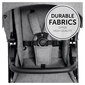 Hauck universalus vežimėlis Vision X Set 2in1, Melange Grey цена и информация | Vežimėliai | pigu.lt