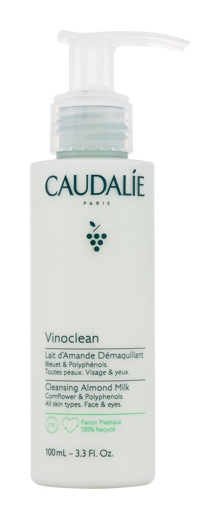 Valomasis veido pienelis Caudalie Vinoclean Almond 100 ml kaina ir informacija | Veido prausikliai, valikliai | pigu.lt