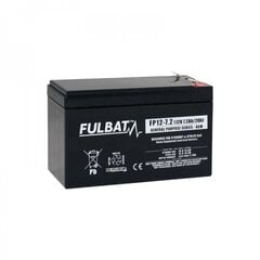 Аккумулятор Fulbat FP12-7.2 T1 7.2Aч 12В цена и информация | Akumuliatoriai | pigu.lt