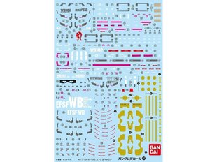 Сборная пластиковая модель Bandai - Gundam Decal No.97 (MG) Decals For RX-78-2 Gundam Ver.3.0, 1/100,  57525 цена и информация | Конструкторы и кубики | pigu.lt