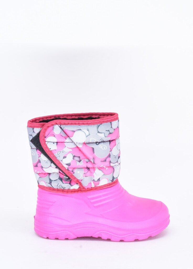Guminiai batai mergaitėms Realpaks, rožiniai kaina ir informacija | Guminiai batai vaikams | pigu.lt