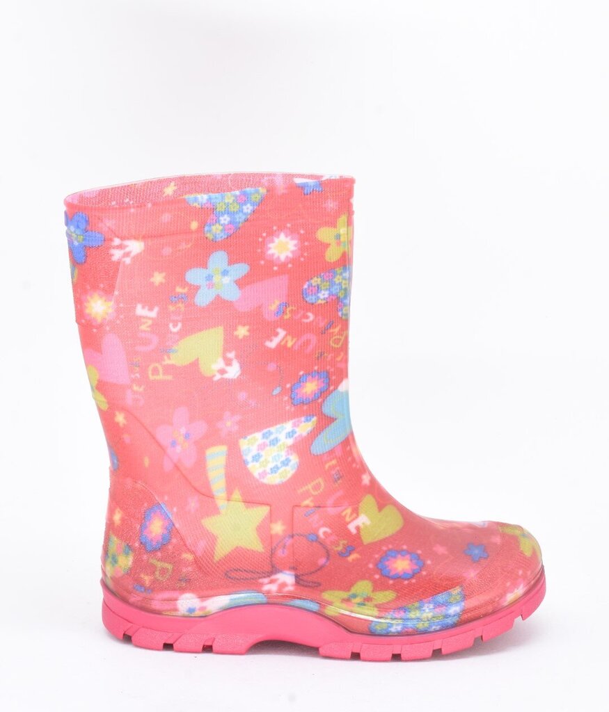 Guminiai batai mergaitėms Rl, rožiniai kaina ir informacija | Guminiai batai vaikams | pigu.lt