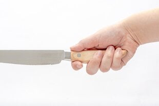Japoniško plieno peilis duonai цена и информация | Ножи и аксессуары для них | pigu.lt
