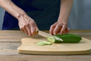 Japoniško plieno peilis duonai цена и информация | Ножи и аксессуары для них | pigu.lt
