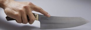 Japoniško plieno peilis, 25cm kaina ir informacija | Peiliai ir jų priedai | pigu.lt