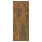 vidaXL Šoninė spintelė, dūminio ąžuolo spalvos, 105x30x75cm, mediena kaina ir informacija | Svetainės spintelės | pigu.lt