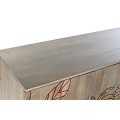 Indauja DKD Home Decor Natūralus Pilka Metalinis Mango mediena (177 x 45 x 74 cm) kaina ir informacija | Vitrinos, indaujos | pigu.lt