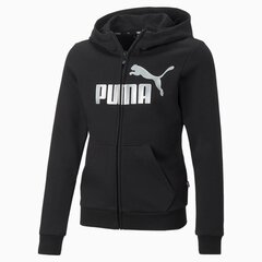 Детская спортивная кофта Puma Essentials 672113*01, чёрная цена и информация | Puma Одежда для девочек | pigu.lt