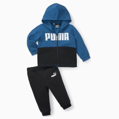 Детский спортивный костюм Puma Minicats 670137*17, синий / чёрный цена и информация | Свитеры, жилетки, пиджаки для мальчиков | pigu.lt