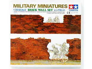 Surenkmas modelis Tamiya Brick Wall Set, 1/35, 35028 kaina ir informacija | Konstruktoriai ir kaladėlės | pigu.lt