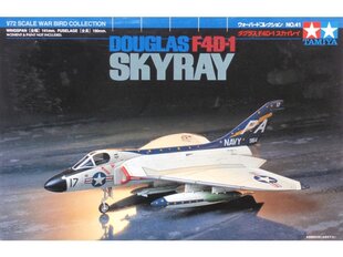 Konstruktorius Tamiya - Douglas F4D-1 Skyray, 1/72, 60741 kaina ir informacija | Konstruktoriai ir kaladėlės | pigu.lt