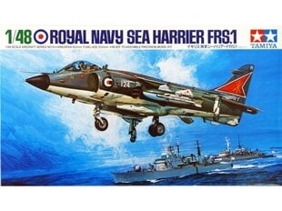 Konstruktorius Tamiya - Royal Navy Hawker Siddeley Sea Harrier FRS.1, 1/48, 61026 kaina ir informacija | Konstruktoriai ir kaladėlės | pigu.lt