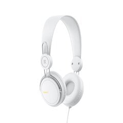 Наушники HAVIT wired headphones HV-H2198D on-ear, белые цена и информация | Теплая повязка на уши, черная | pigu.lt
