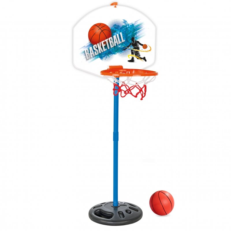 Krepšinio rinkinys su kamuoliu, 117 cm kaina ir informacija | Krepšinio lentos | pigu.lt
