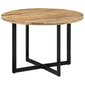 Valgomojo stalas, 110x75cm, mango medienos masyvas kaina ir informacija | Virtuvės ir valgomojo stalai, staliukai | pigu.lt