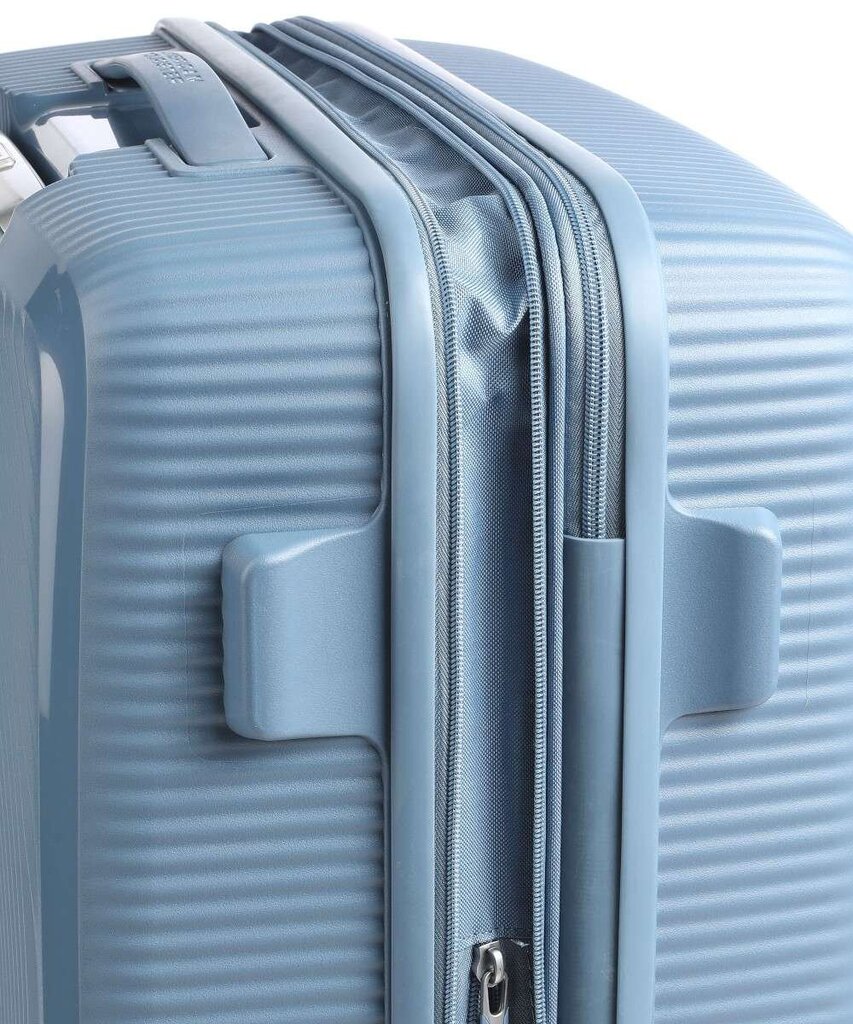 Didelis lagaminas American Tourister Soundbox Stone Blue L 77cm kaina ir informacija | Lagaminai, kelioniniai krepšiai | pigu.lt