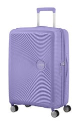 Большой чемодан American Tourister Soundbox Lavender Spinner L, 77 см цена и информация | Чемоданы, дорожные сумки | pigu.lt