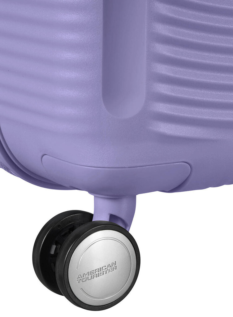 Didelis lagaminas American Tourister Soundbox Lavender L 77cm kaina ir informacija | Lagaminai, kelioniniai krepšiai | pigu.lt