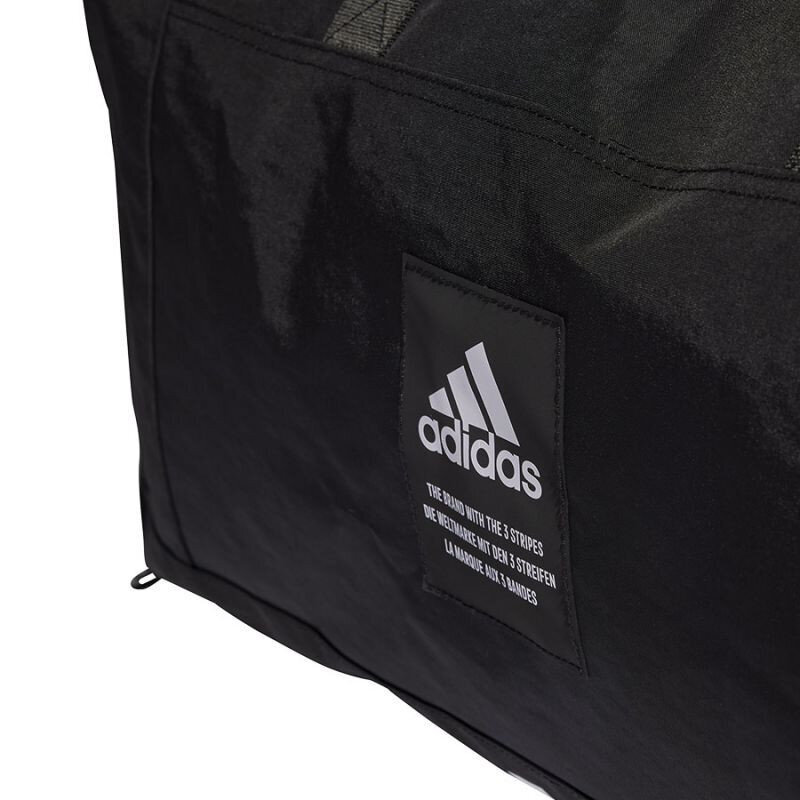 Adidas 4Athlts sportinis krepšys HB1315, juodas цена и информация | Kuprinės ir krepšiai | pigu.lt