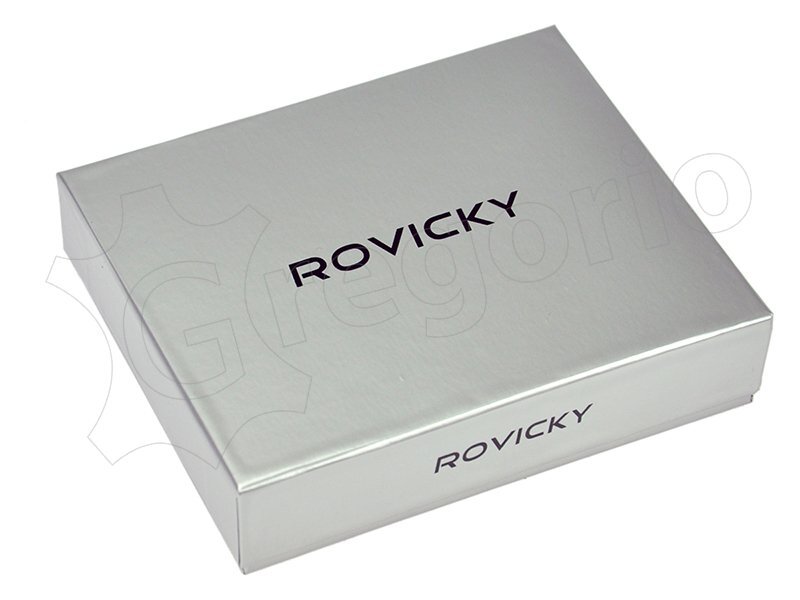 Piniginė vyrams Rovicky PC-101L-BAR RFID - Ruda цена и информация | Vyriškos piniginės, kortelių dėklai | pigu.lt