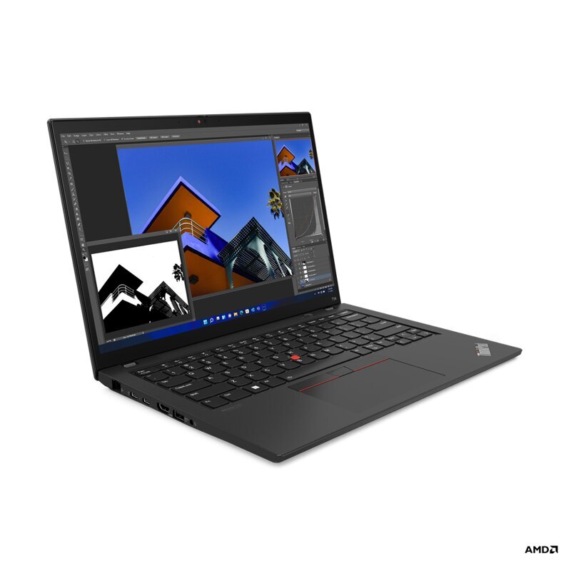 Lenovo ThinkPad T14 14 " 6650U 16 GB SSD 256 GB Windows 11 Pro kaina ir informacija | Nešiojami kompiuteriai | pigu.lt