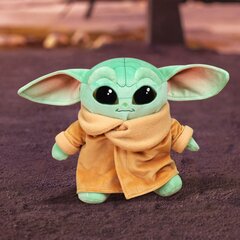 Pliušinis žaislas - Baby Yoda Mandalorian Star Wars Simba Disney, 25 cm kaina ir informacija | Minkšti (pliušiniai) žaislai | pigu.lt
