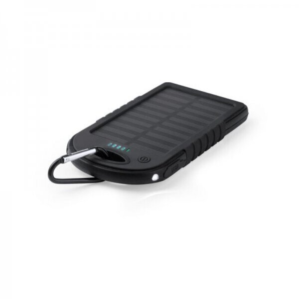 PowerBank nešiojama baterija su saulės baterijomis 4000mAh kaina ir informacija | Atsarginiai maitinimo šaltiniai (power bank) | pigu.lt