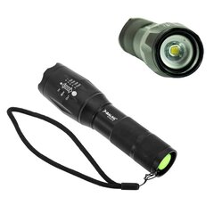 Тактический светодиодный фонарь Zoom USB 100000h цена и информация | Фонарики, прожекторы | pigu.lt