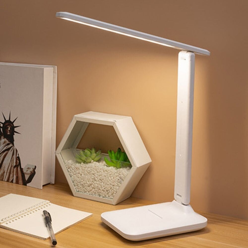 LED stalinė lempa su telefono laikikliu цена и информация | Staliniai šviestuvai | pigu.lt
