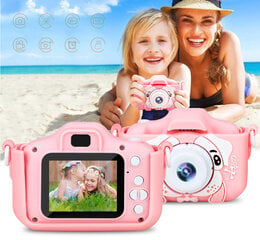 Skaitmeninis fotoaparatas vaikams + 8gb SD kortelė kaina ir informacija | Lavinamieji žaislai | pigu.lt
