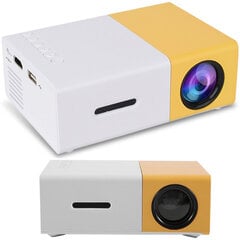 Портативный проектор 24-60 дюймов, Full HD 1920x1080 цена и информация | Проекторы | pigu.lt