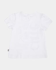 Белая футболка с принтом для девочек Gulliver цена и информация | Рубашки для девочек | pigu.lt