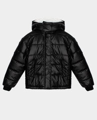 Черная демисезонная куртка для девочек Gulliver цена и информация | Зимняя одежда для детей | pigu.lt