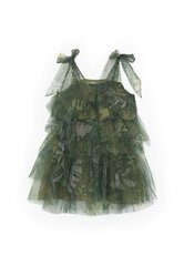 Suknelė mergaitėms Gulliver, žalios spalvos kaina ir informacija | Suknelės mergaitėms | pigu.lt
