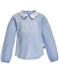 Marškinėliai mergaitėms Gulliver, mėlynos spalvos kaina ir informacija | Marškinėliai mergaitėms | pigu.lt