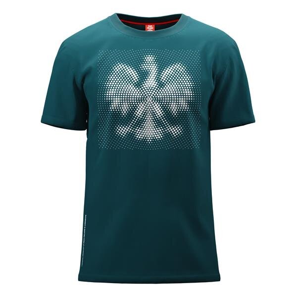 Marškinėliai vyrams Monotox Eagle Optic Sea MX22056, mėlyni kaina ir informacija | Vyriški marškinėliai | pigu.lt