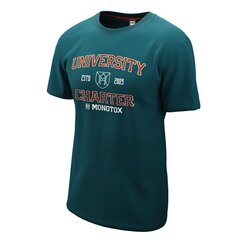 Marškinėliai vyrams Monotox University Sea MX22058, mėlyni kaina ir informacija | Vyriški marškinėliai | pigu.lt