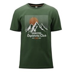 Marškinėliai vyrams Monotox MX22063, žali kaina ir informacija | Vyriški marškinėliai | pigu.lt