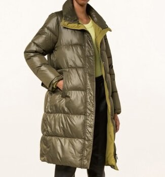 Длинное женское пальто Rino&Pelle, зеленый цена и информация | Женские пальто | pigu.lt