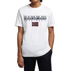 T-SHIRT NAPAPIJRI S-AYAS NP0A4GDQ002 цена и информация | Мужские футболки | pigu.lt