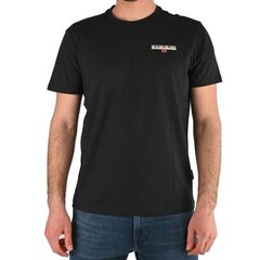 Marškinėliai vyrams Napapijri NP0A4GWI176, juodi kaina ir informacija | Vyriški marškinėliai | pigu.lt