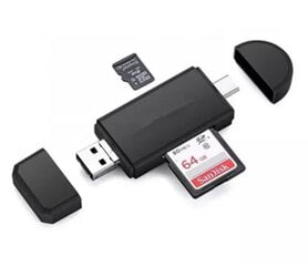 Flash Drive Micro 5in1 цена и информация | Адаптеры, USB-разветвители | pigu.lt