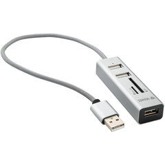 USB Yenkee YHC 101SR цена и информация | Адаптеры, USB-разветвители | pigu.lt